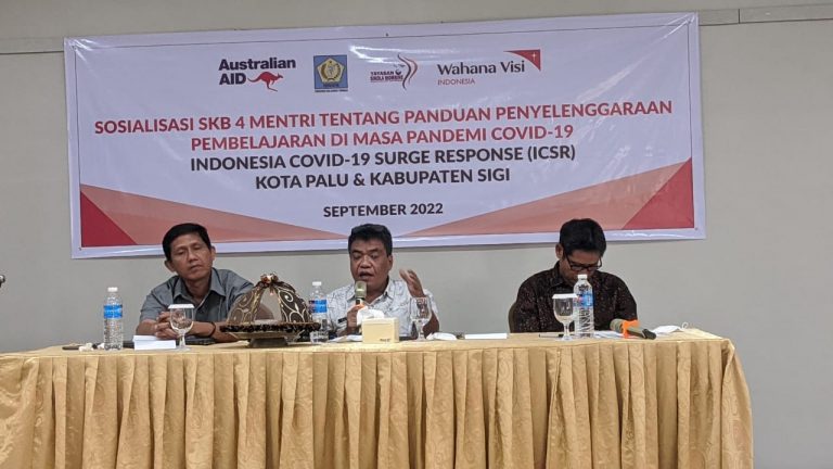 Read more about the article Sekolah Kembali Luring, Yayasan Sikola Mombine Lakukan Sosialisasi SKB 4 Menteri