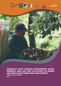 Read more about the article FEASIBILITY STUDY THROUGH PARTICIPATORY ACTION RESEARCH (PAR) AND DATA COLLECTION ON WOMEN AND PEOPLE WITH DISABILITIES IN SIGI DISTRICT