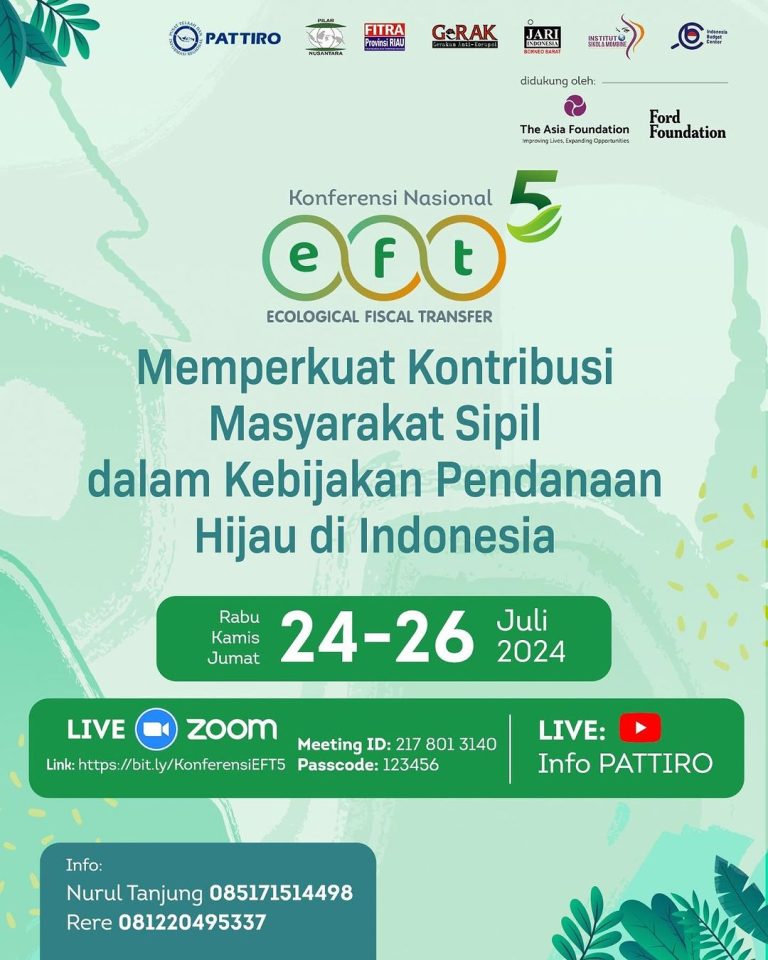 Read more about the article Ikuti Konferensi Nasional Ecological Fiscal Transfer (EFT) ke-V