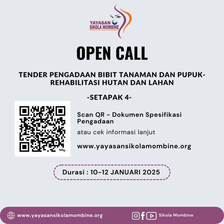 Read more about the article Open Tender – Pengadaan Bibit dan Pupuk Kompos Program Rehabilitasi Hutan dan Lahan- SETAPAK 4