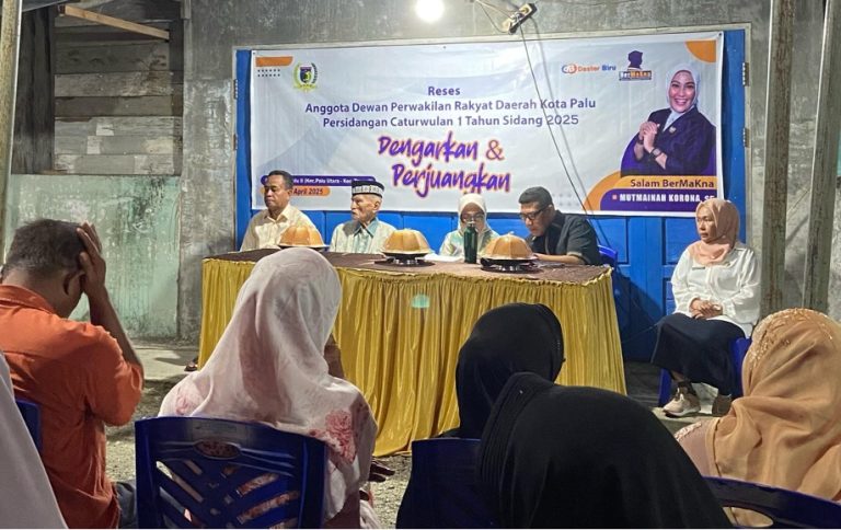 Read more about the article Reses Mutmainah Korona di Taweli, Warga Usulkan Ragam Aspirasi