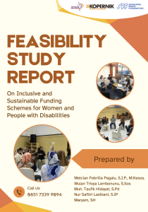 Read more about the article FEASIBILITY STUDY REPORT: On Inclusive and Sustainable Funding Schemes for Women and People with Disabilities 